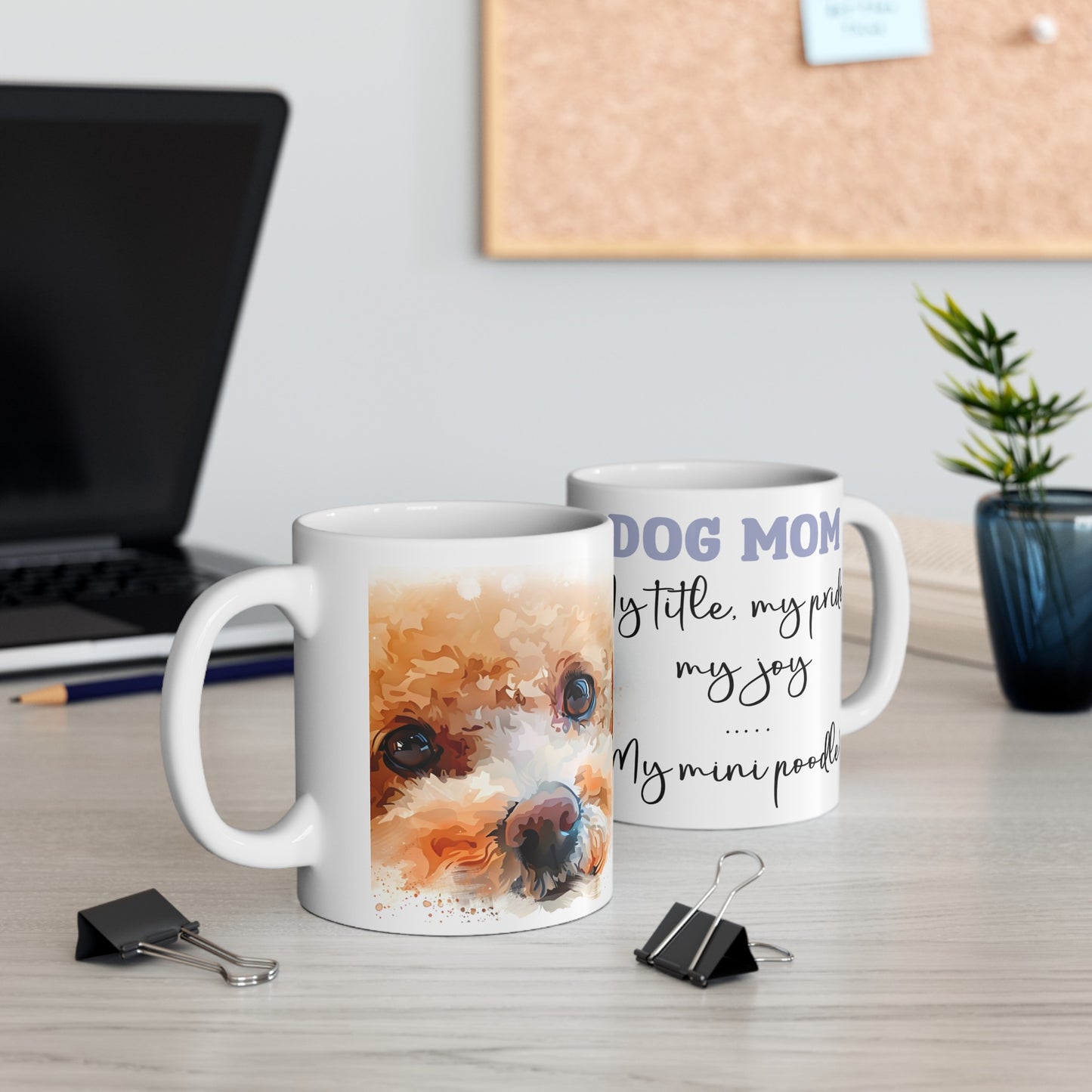 My Mini Poodle 11oz Mug - Kim’s Signature Beauty & Accessories    