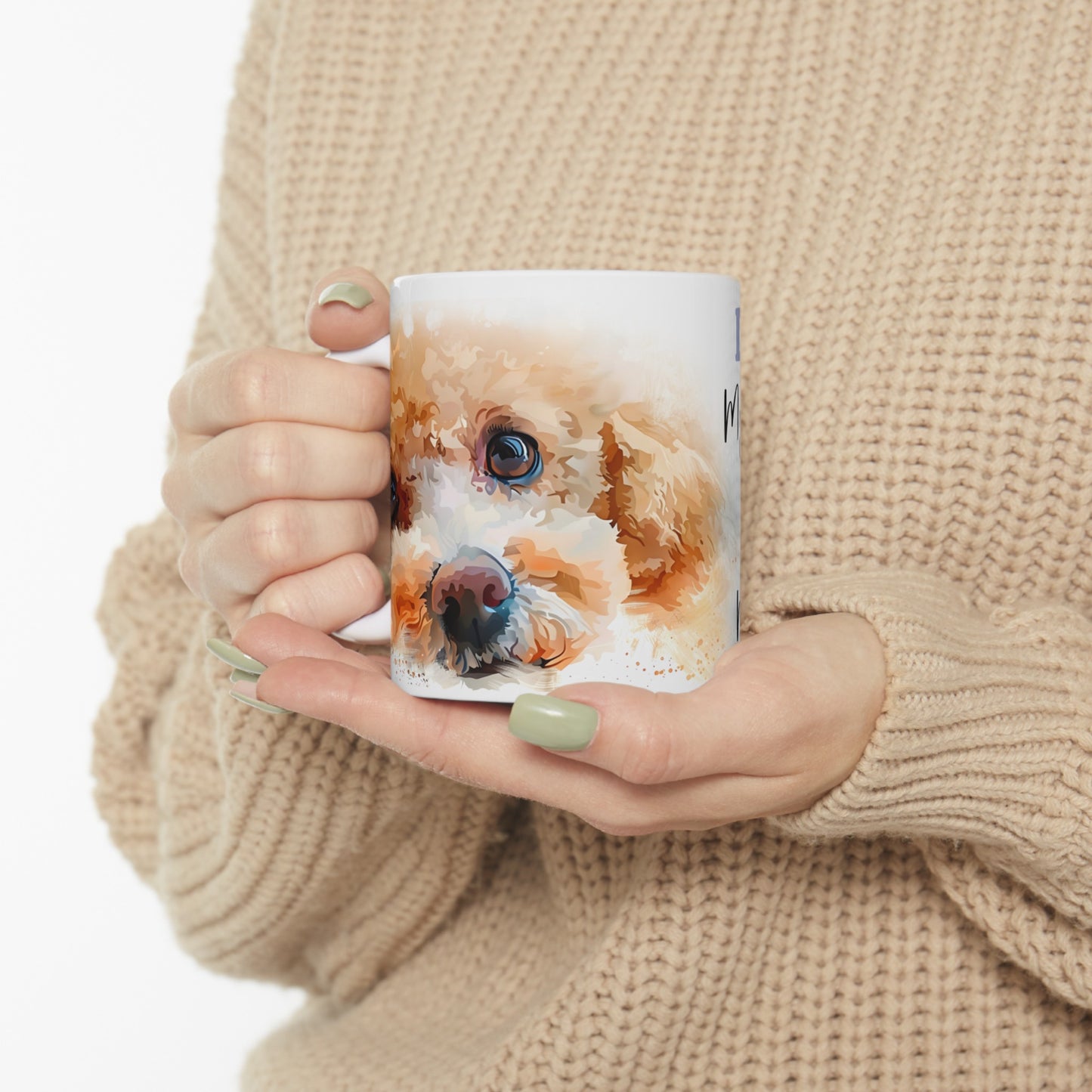 My Mini Poodle 11oz Mug - Kim’s Signature Beauty & Accessories    