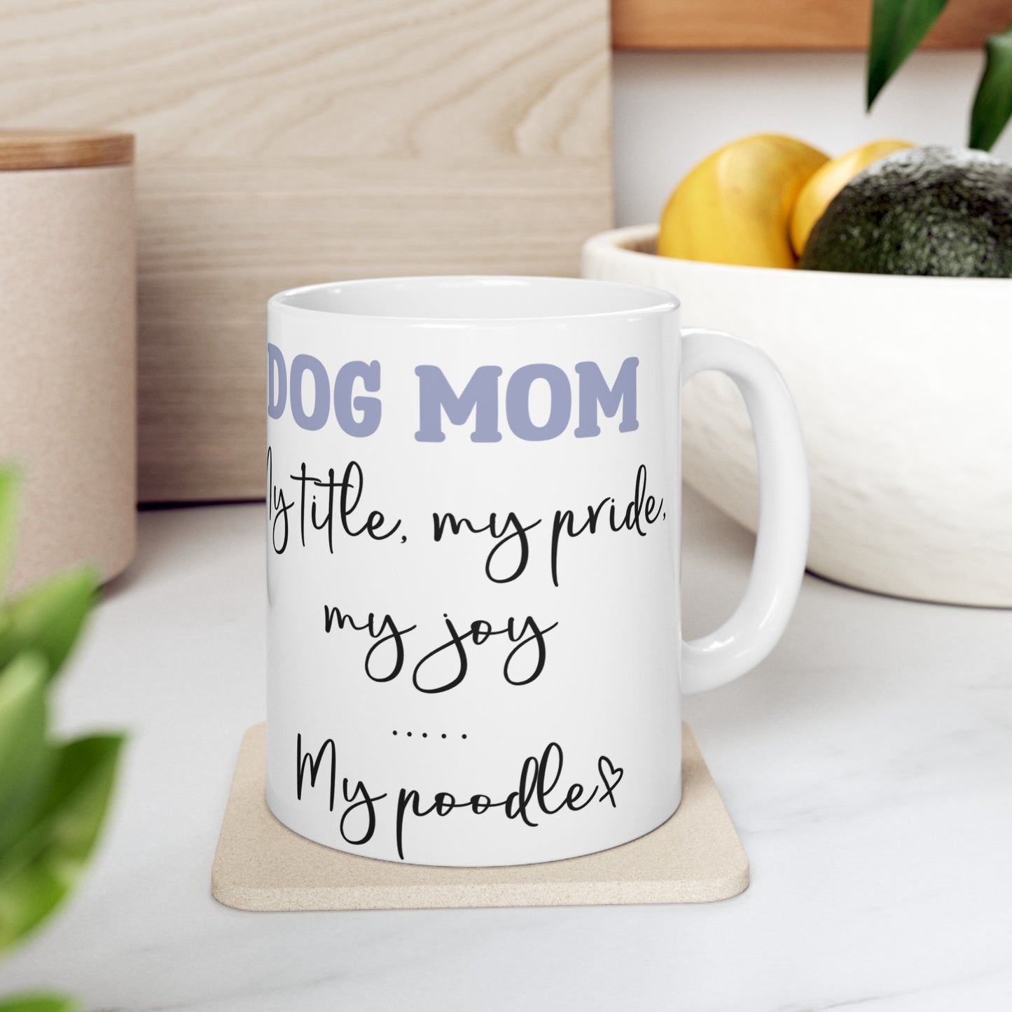 My Poodle 11oz Mug - Kim’s Signature Beauty & Accessories    