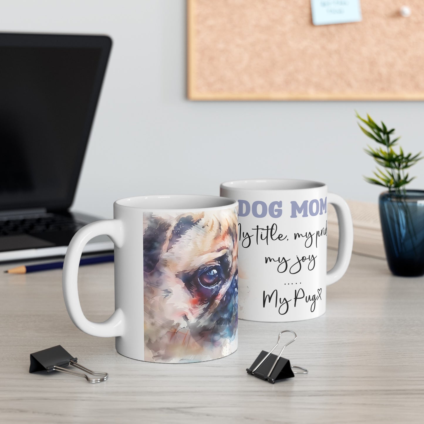 My Pug Ceramic Mug - Kim’s Signature Beauty & Accessories    
