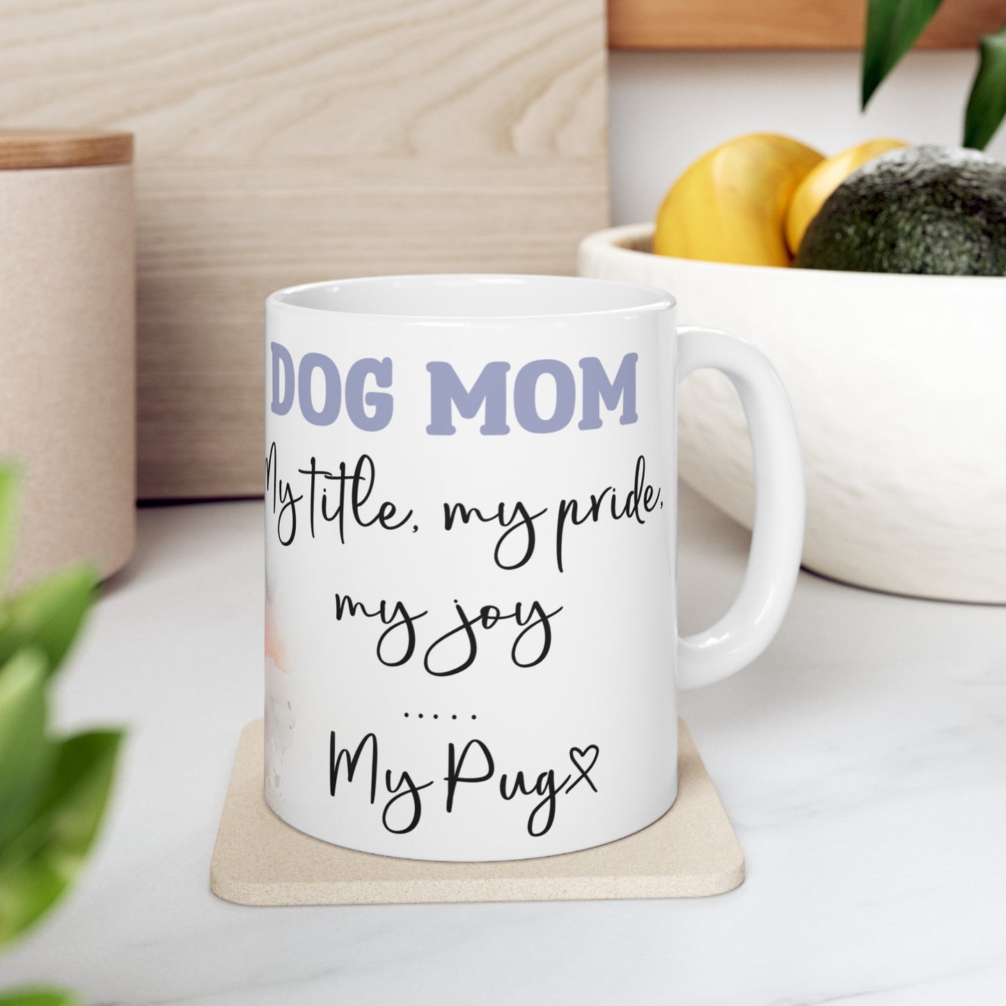 My Pug Ceramic Mug - Kim’s Signature Beauty & Accessories    