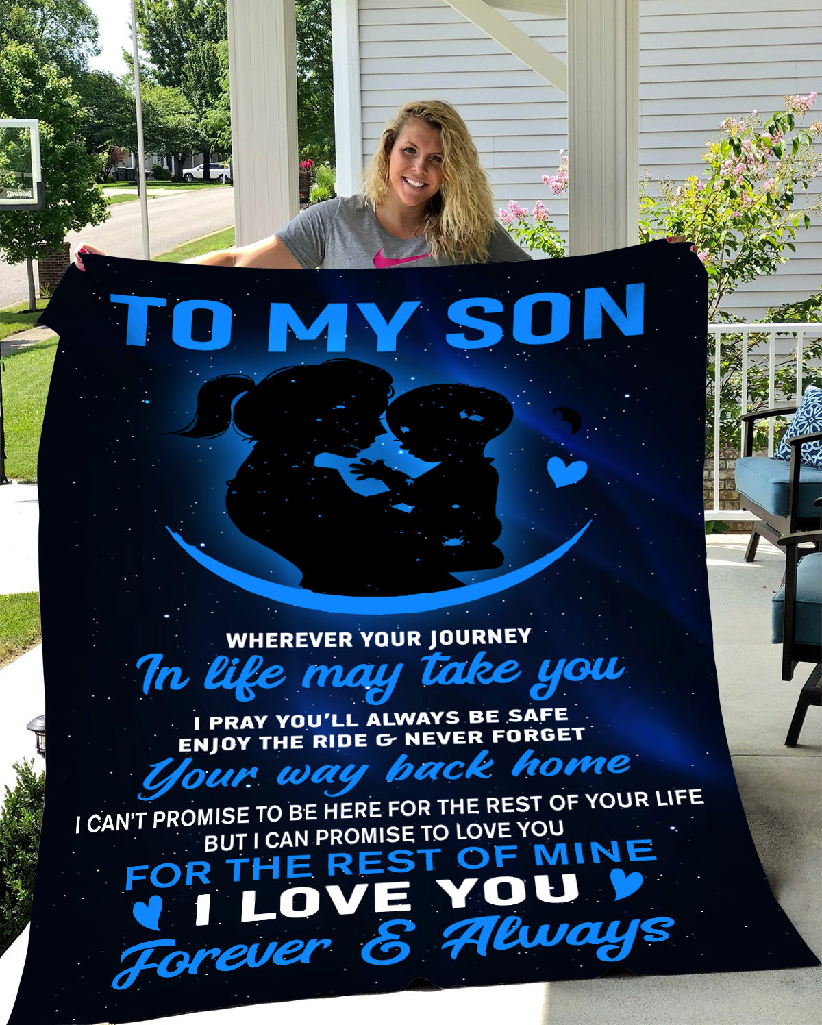 My Son | Fleece Blanket - Kim’s Signature Beauty & Accessories    
