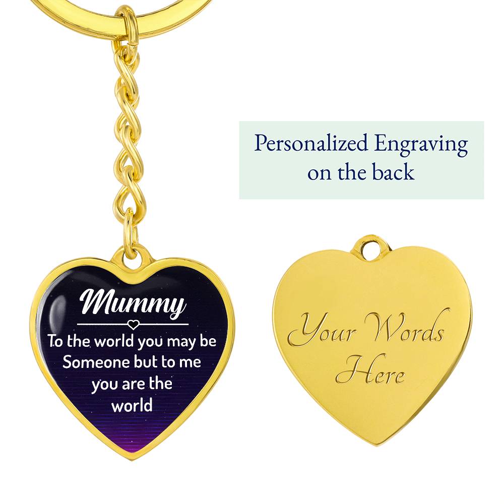 My World, My Mummy  | Keychain - Kim’s Signature Beauty & Accessories    