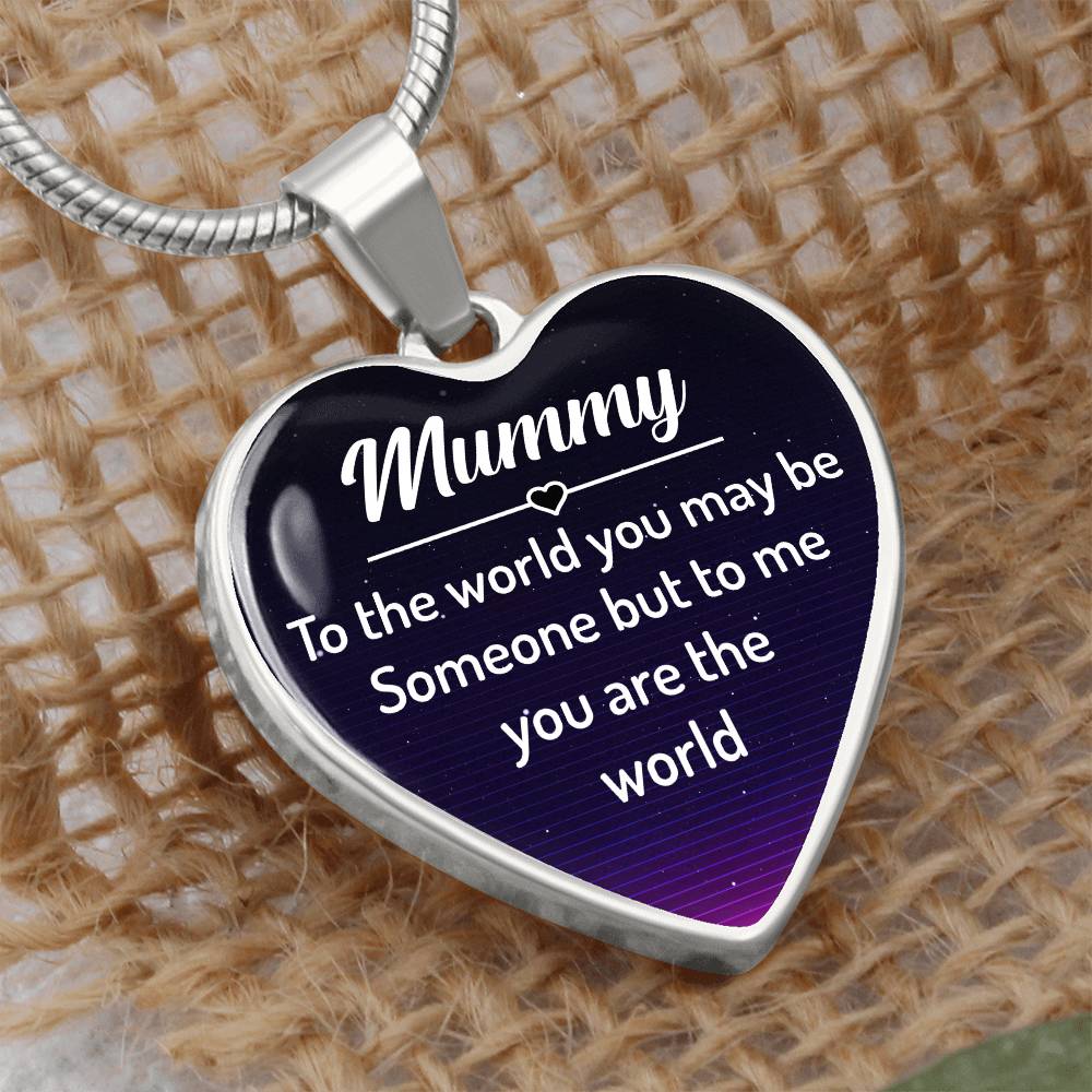 My World, My Mummy Necklace - Kim’s Signature Beauty & Accessories    