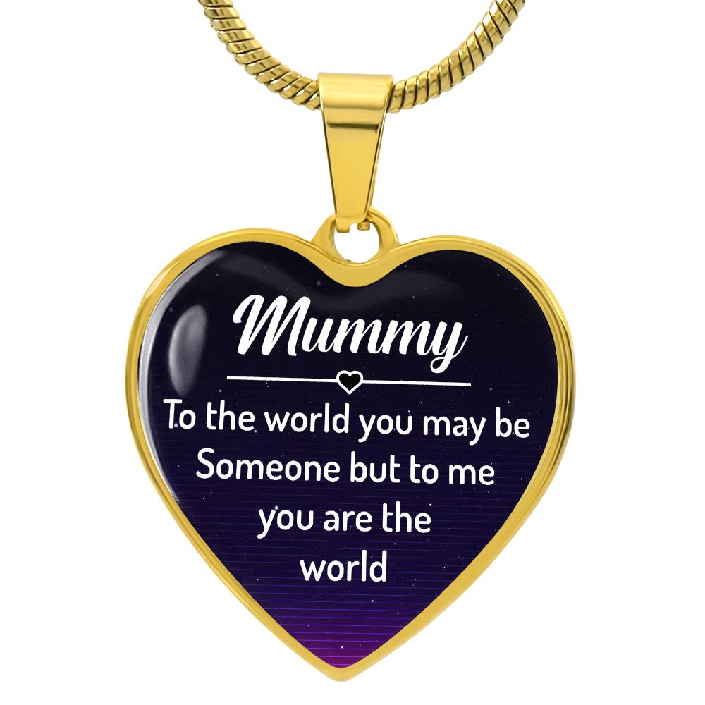 My World, My Mummy Necklace - Kim’s Signature Beauty & Accessories    