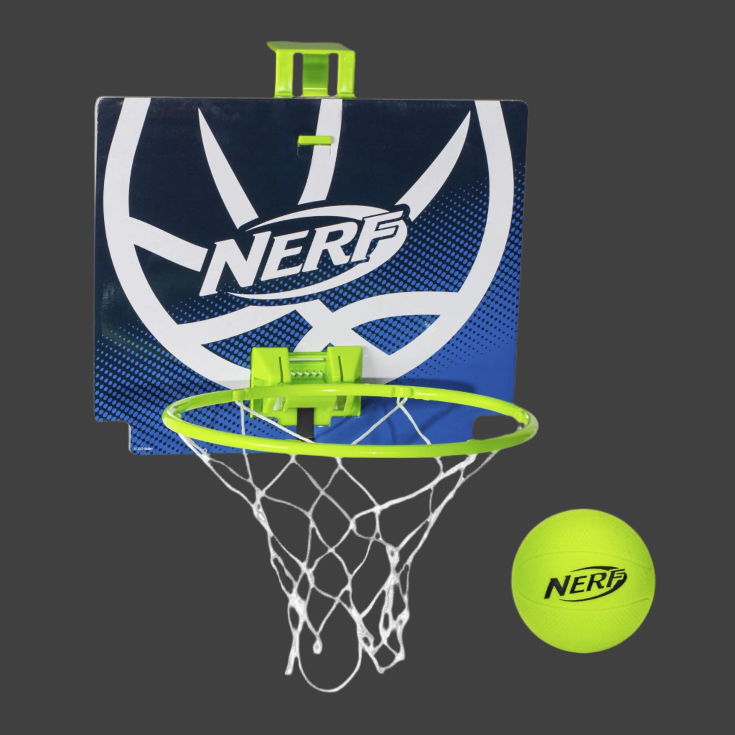 NERF Mini Over-the-Door Basketball Hoop Set – Green Foam Ball - Kim’s Signature Beauty & Accessories    