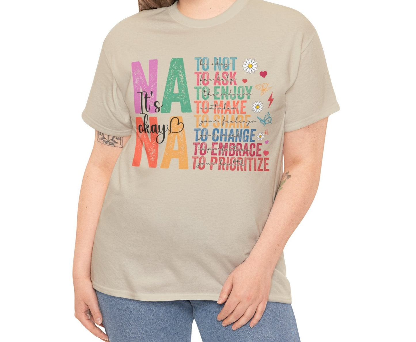 Nana It's Okay | Cotton Tee - Kim’s Signature Beauty & Accessories    