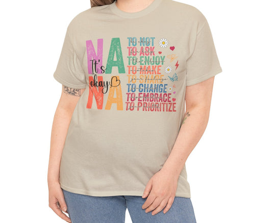 Nana It's Okay | Cotton Tee - Kim’s Signature Beauty & Accessories    