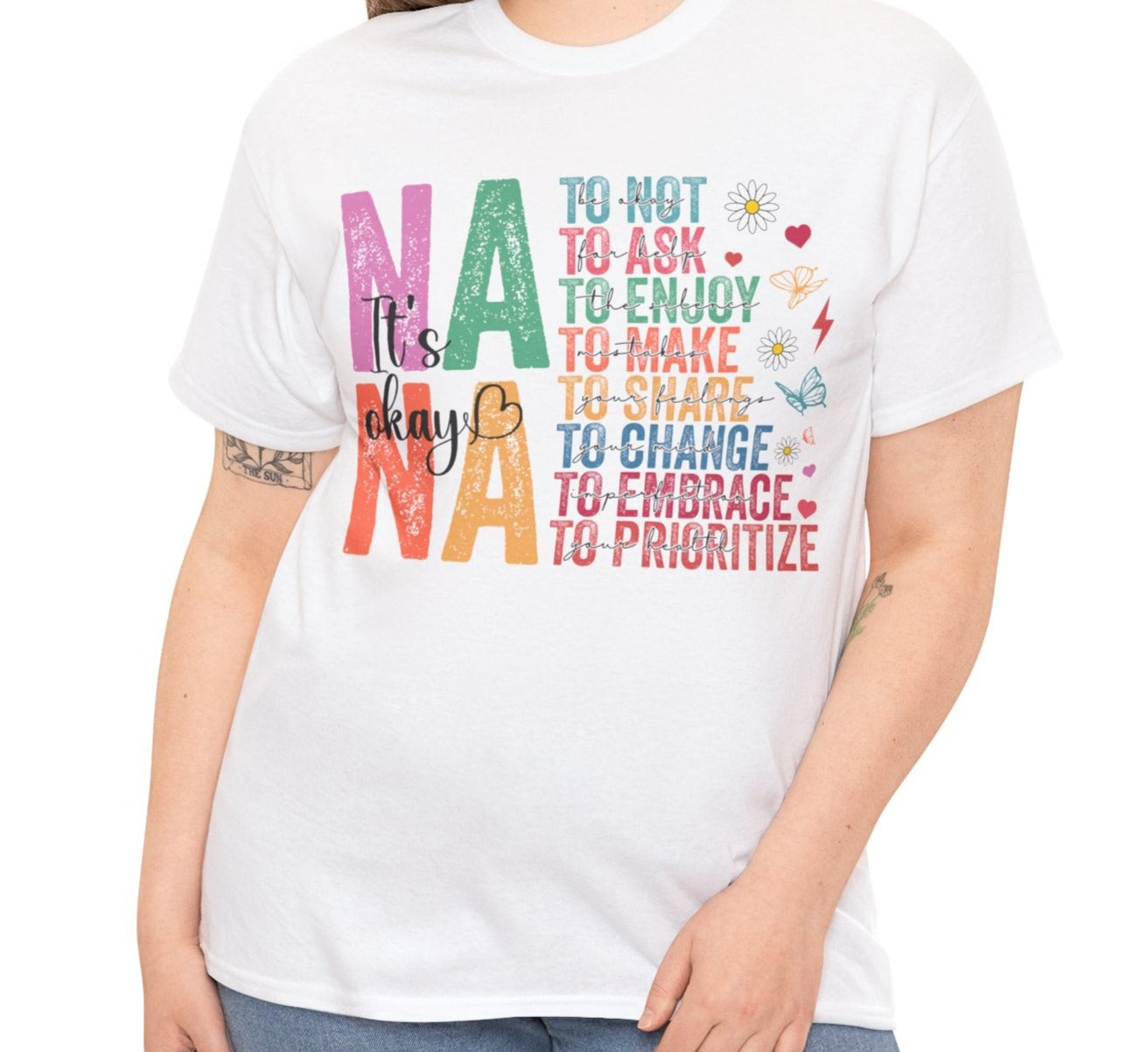 Nana It's Okay | Cotton Tee - Kim’s Signature Beauty & Accessories    