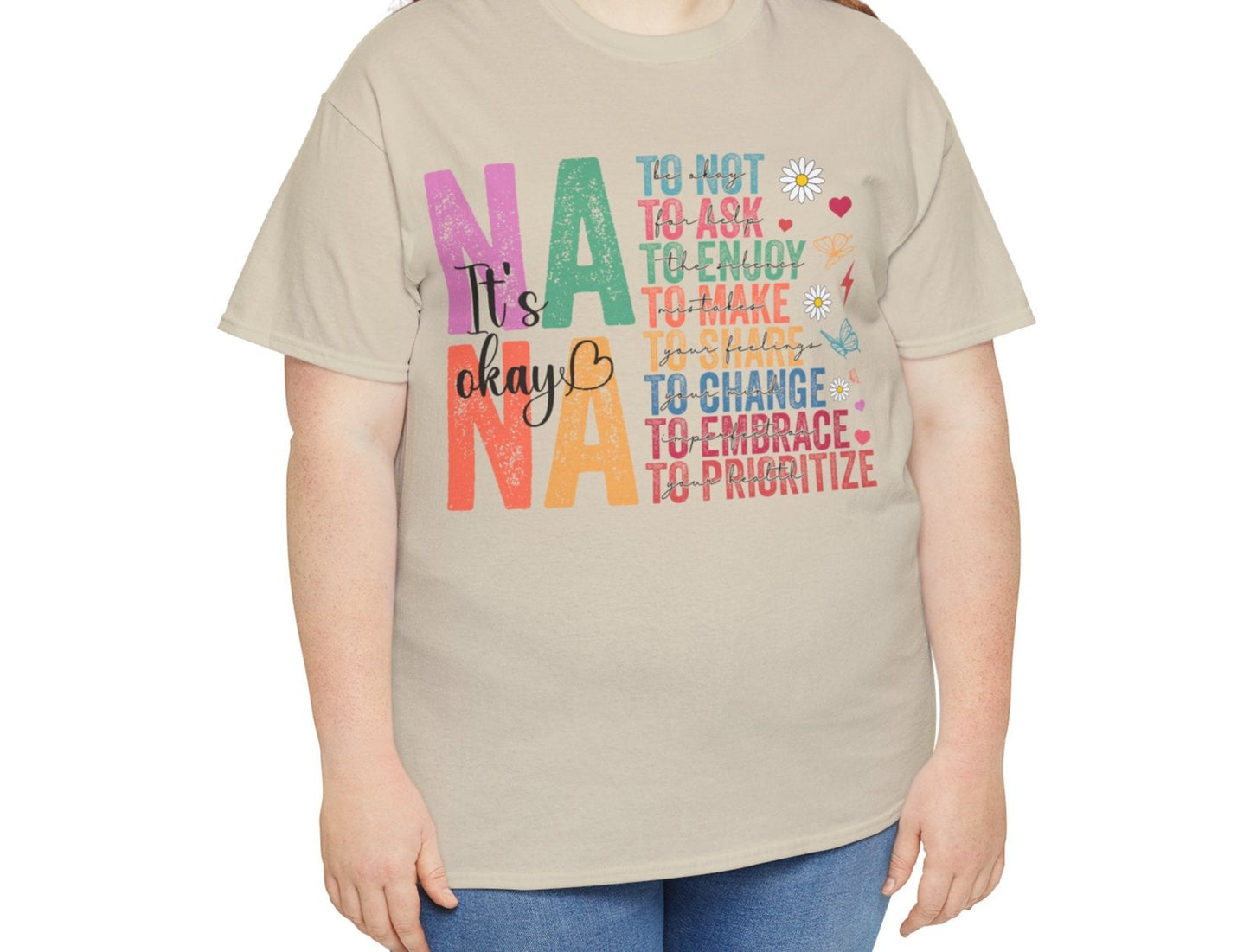 Nana It's Okay | Cotton Tee - Kim’s Signature Beauty & Accessories    