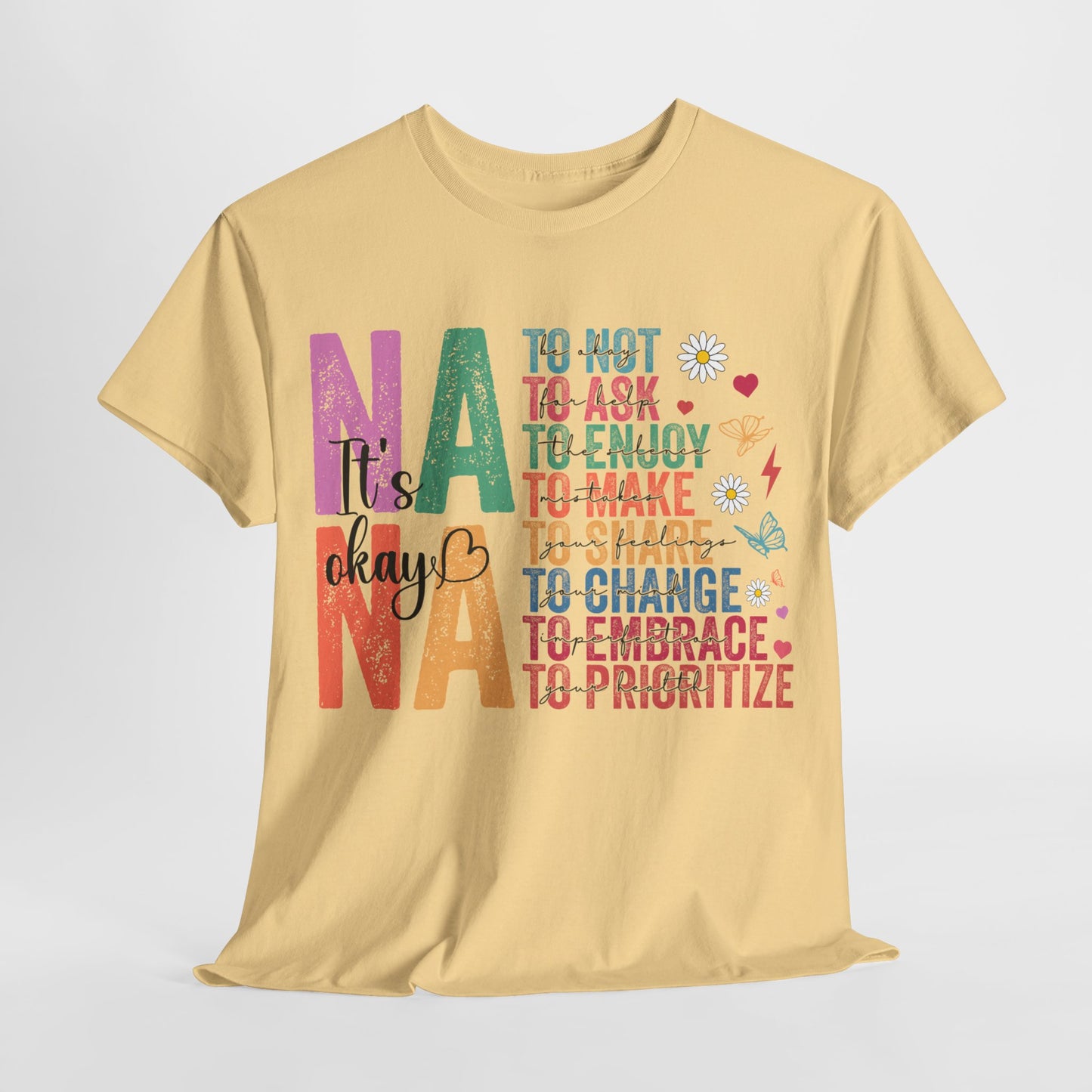 Nana It's Okay | Cotton Tee - Kim’s Signature Beauty & Accessories    