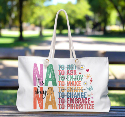 Nana Weekender Bag - Kim’s Signature Beauty & Accessories    