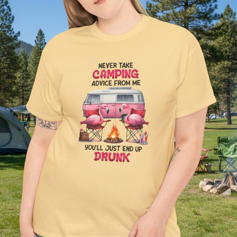 Never Take Camping Advice Tee - Kim’s Signature Beauty & Accessories
