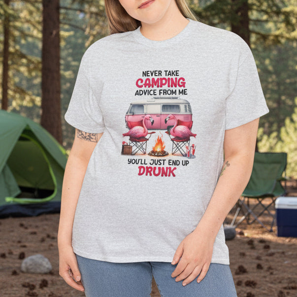 Never Take Camping Advice Tee - Kim’s Signature Beauty & Accessories