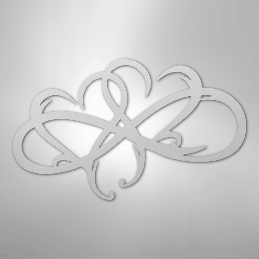 New Infinity Hearts - Steel Sign - Kim’s Signature Beauty & Accessories