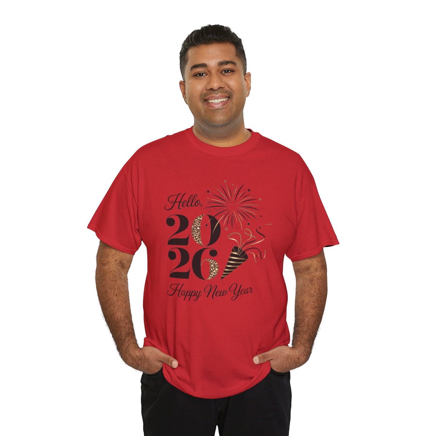 New Year Celebration Tee - 2026 Happy New Year T-Shirt - Kim’s Signature Beauty & Accessories    