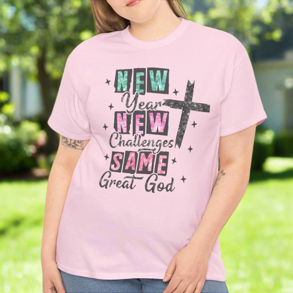 New Year, New Callenges, Same Great God Tee - Kim’s Signature Beauty & Accessories    
