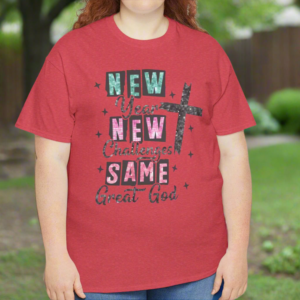 New Year, New Callenges, Same Great God Tee - Kim’s Signature Beauty & Accessories    