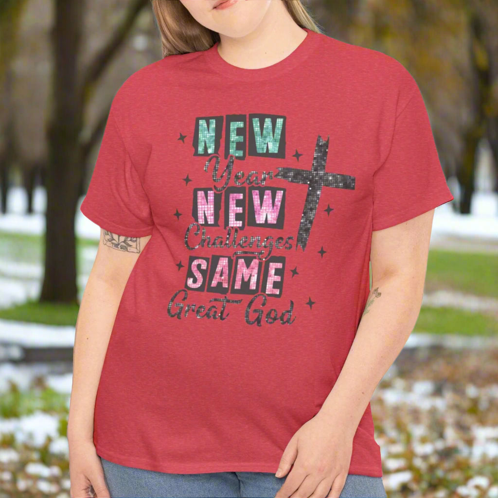 New Year, New Callenges, Same Great God Tee - Kim’s Signature Beauty & Accessories    