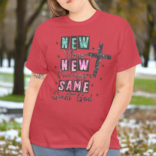 New Year, New Callenges, Same Great God Tee - Kim’s Signature Beauty & Accessories    