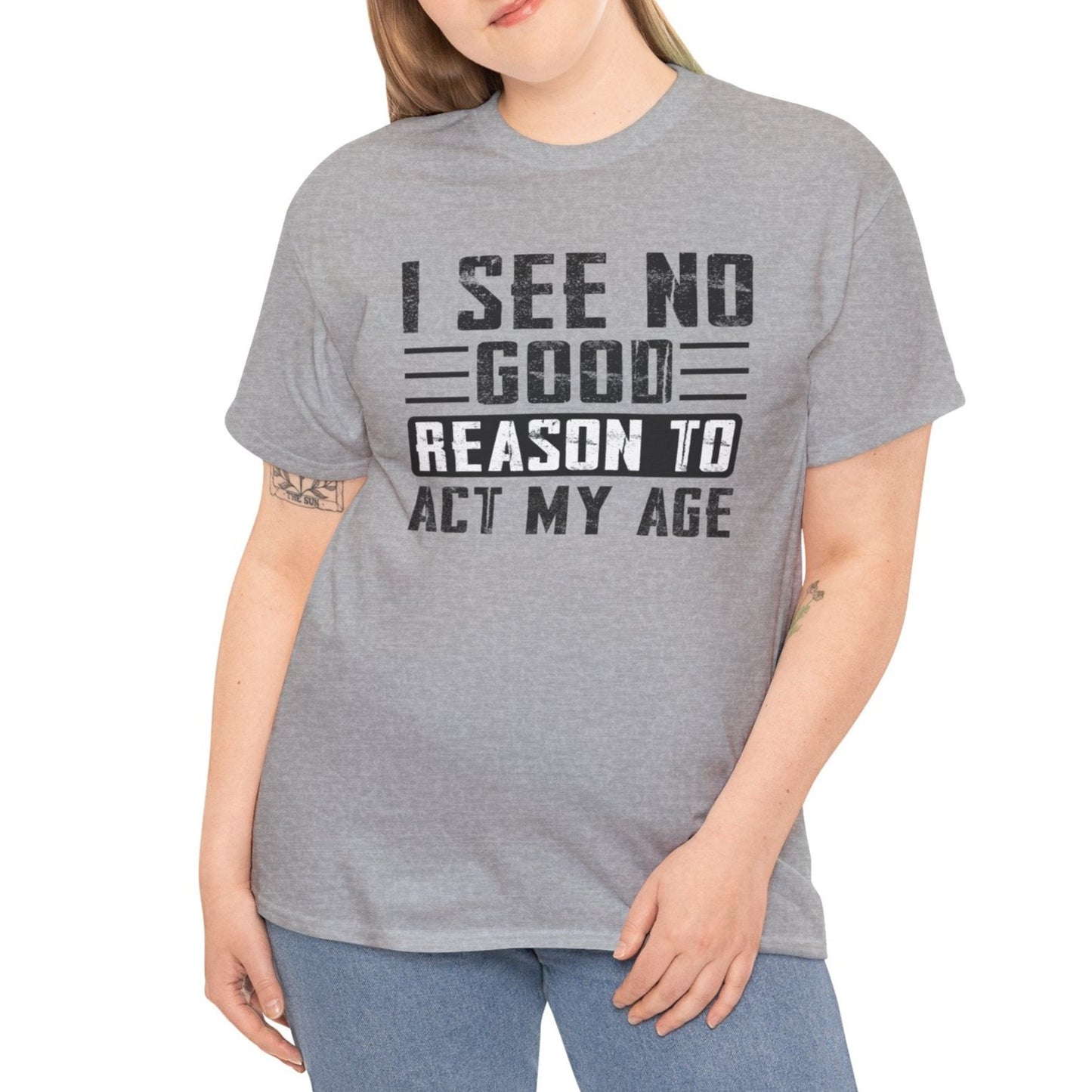 No Good Reason | Cotton Tee - Kim’s Signature Beauty & Accessories    