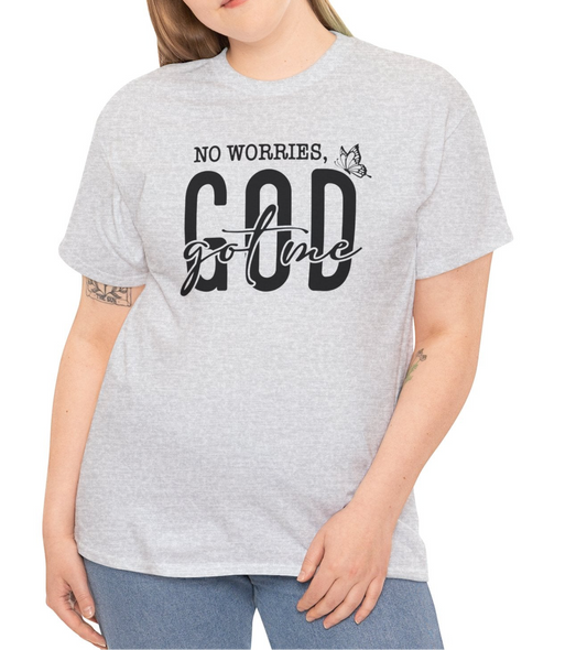 No Worries, Gods Got Me Tee - Kim’s Signature Beauty & Accessories    