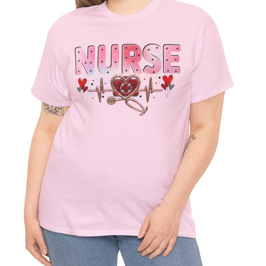 Nurse Life Graphic T-Shirt – Heartfelt, Bold & Proud - Kim’s Signature Beauty & Accessories    