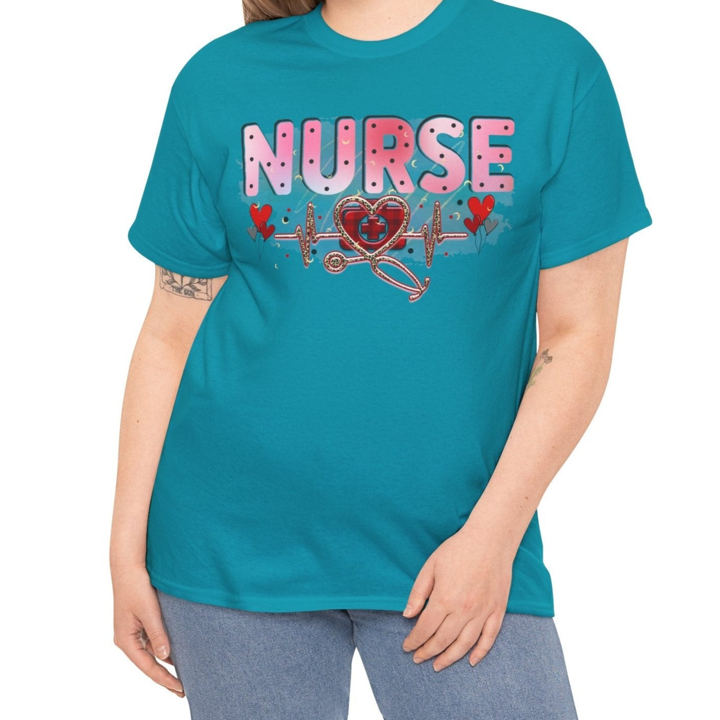 Nurse Life Graphic T-Shirt – Heartfelt, Bold & Proud - Kim’s Signature Beauty & Accessories    