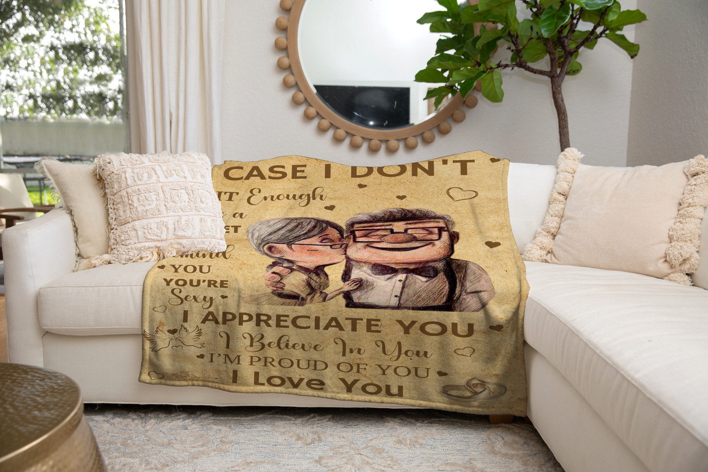 Old Couple Love Blanket - Kim’s Signature Beauty & Accessories    