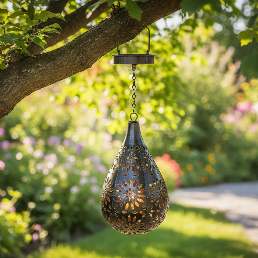 Olive Solar Lantern - Kim’s Signature Beauty & Accessories    