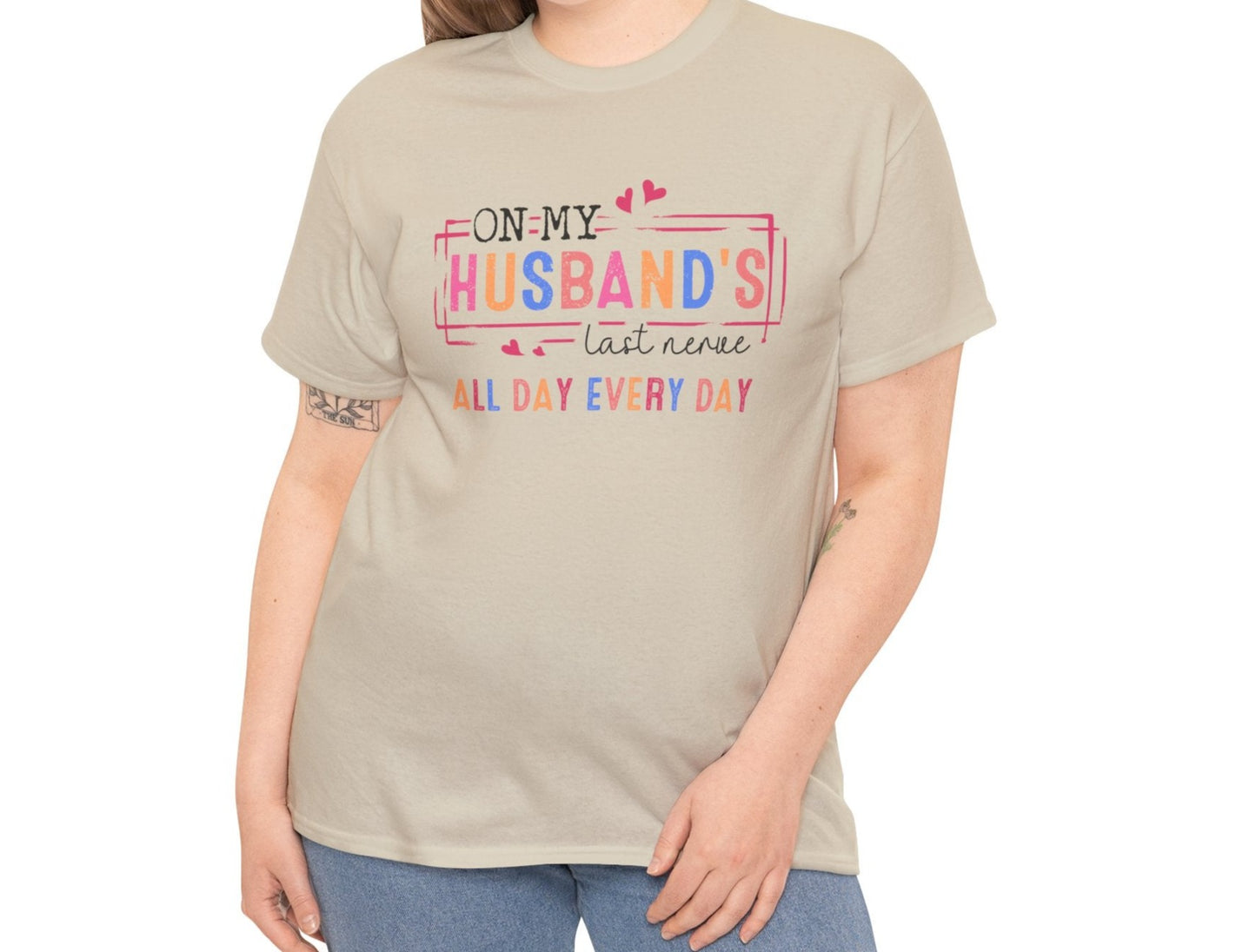 On Husbands Last Nerve Tee - Kim’s Signature Beauty & Accessories    