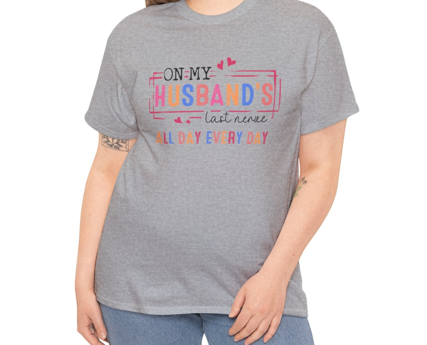 On Husbands Last Nerve Tee - Kim’s Signature Beauty & Accessories    