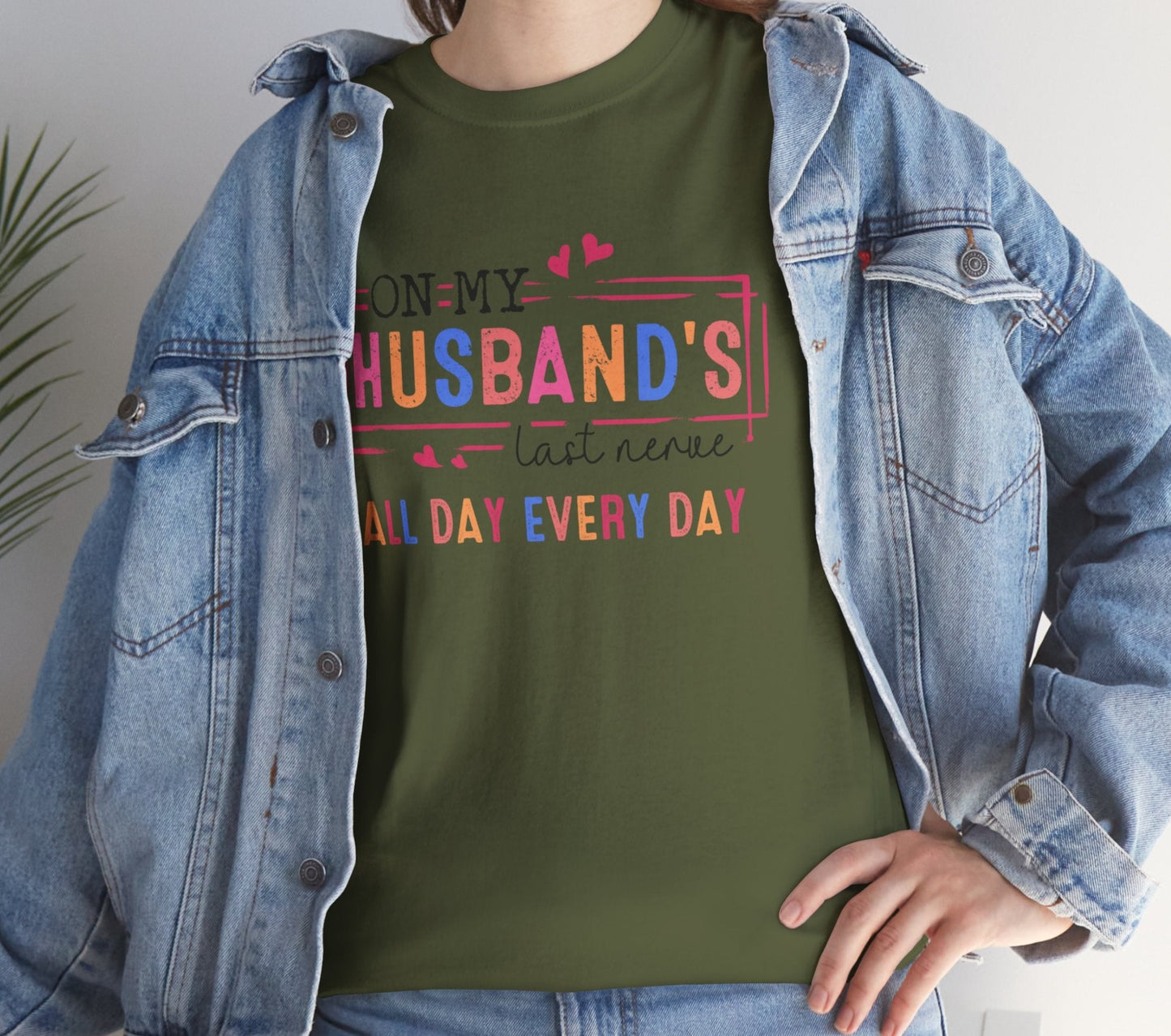 On Husbands Last Nerve Tee - Kim’s Signature Beauty & Accessories    