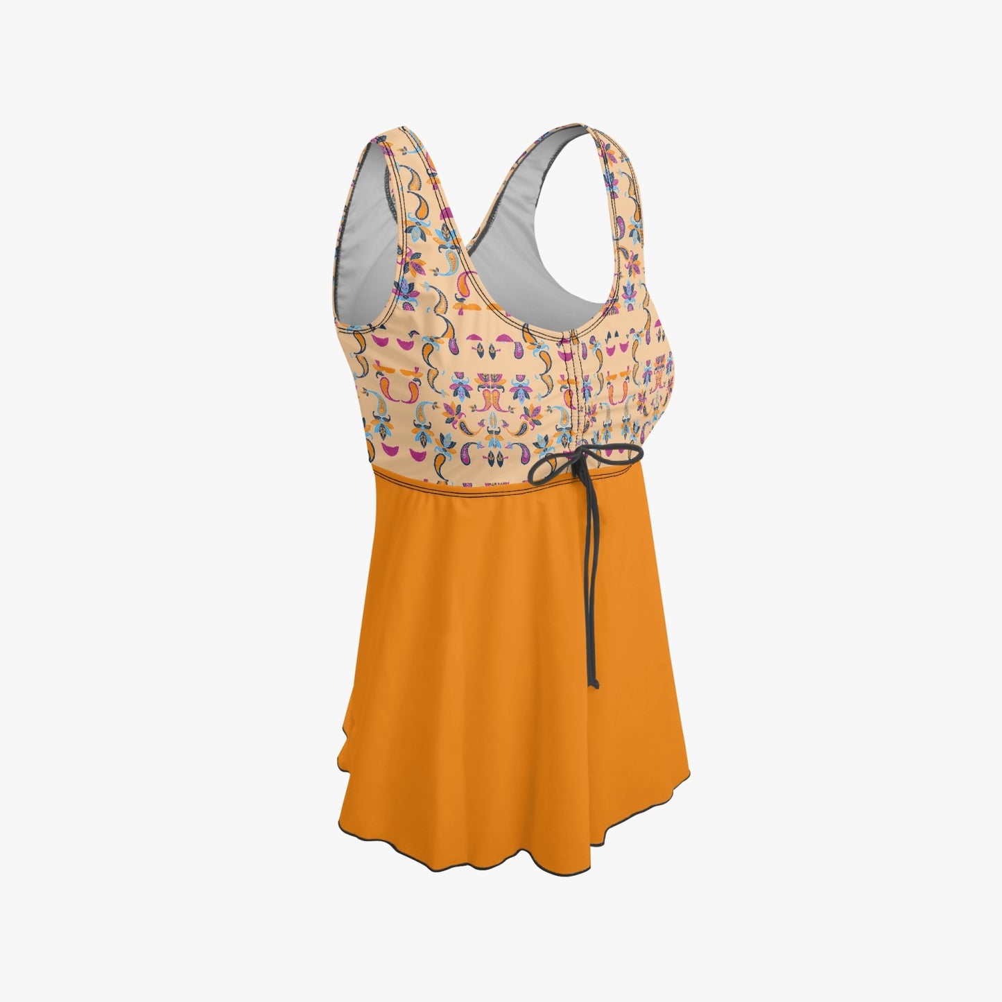 Orange Madness | Women's Two-Piece Swimsuit - Kim’s Signature Beauty & Accessories    