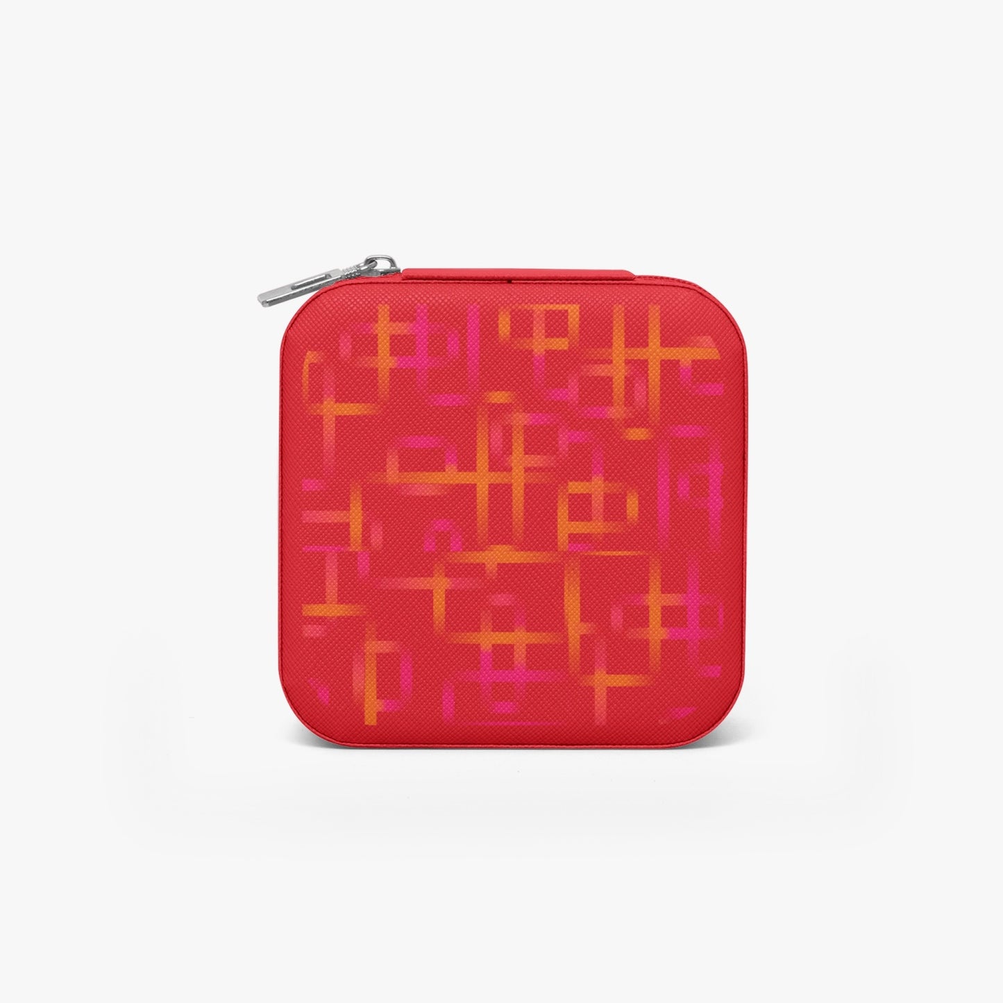 Orange & Pink Reto Leather Jewelry Box - Kim’s Signature Beauty & Accessories    