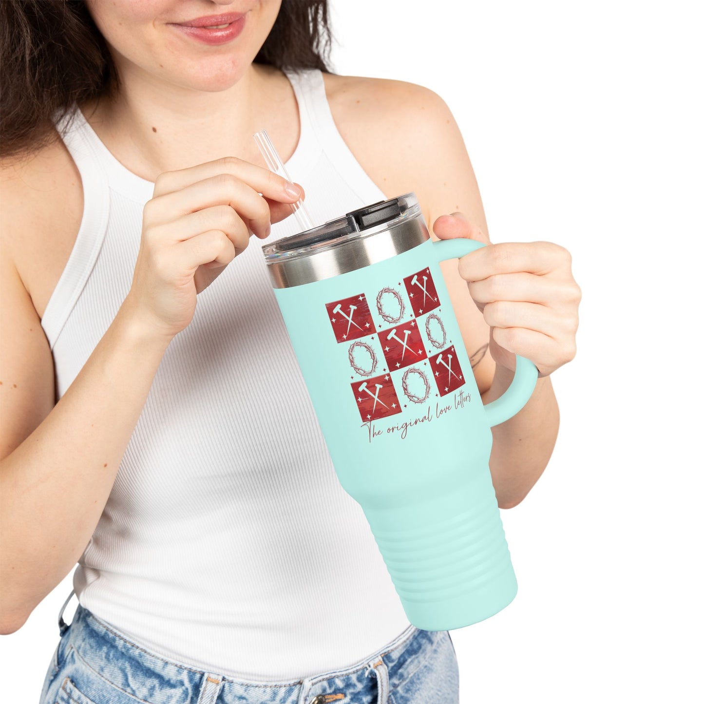 Original Love Letters Insulated Travel Mug - Kim’s Signature Beauty & Accessories    