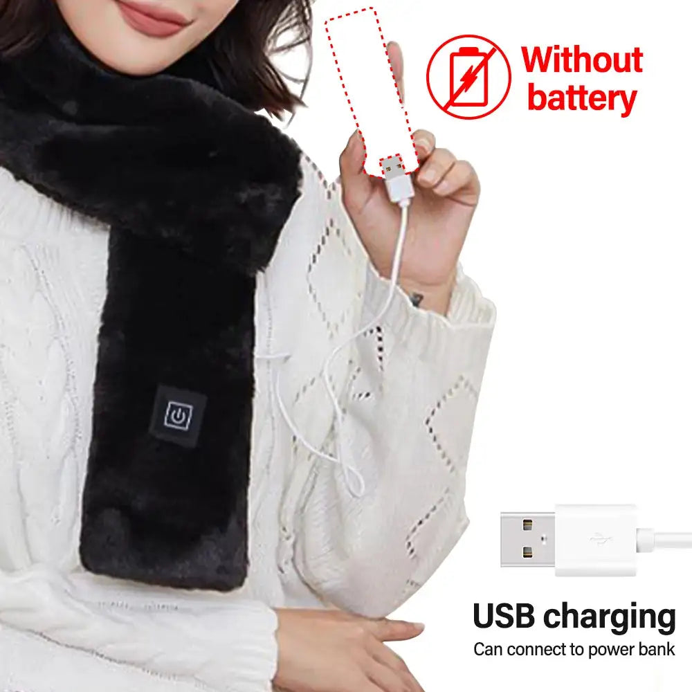 Outdoor Warm Electric Heating Scarf - Kim’s Signature Beauty & Accessories    