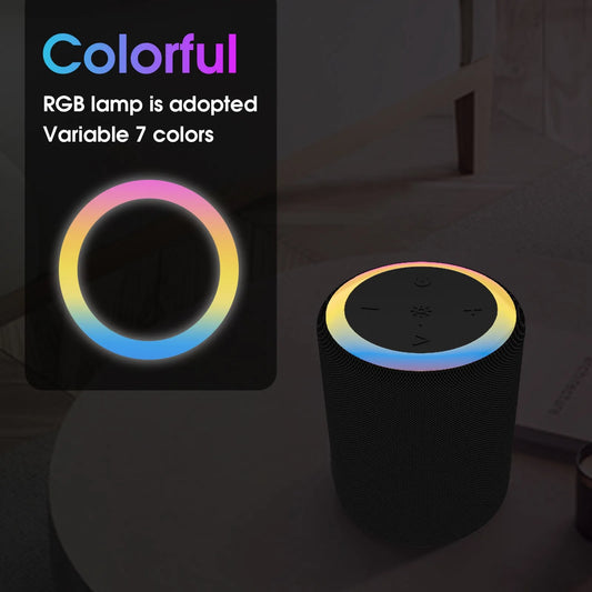 Outdoor Waterproof Bluetooth Speaker Cylinder - Kim’s Signature Beauty & Accessories    