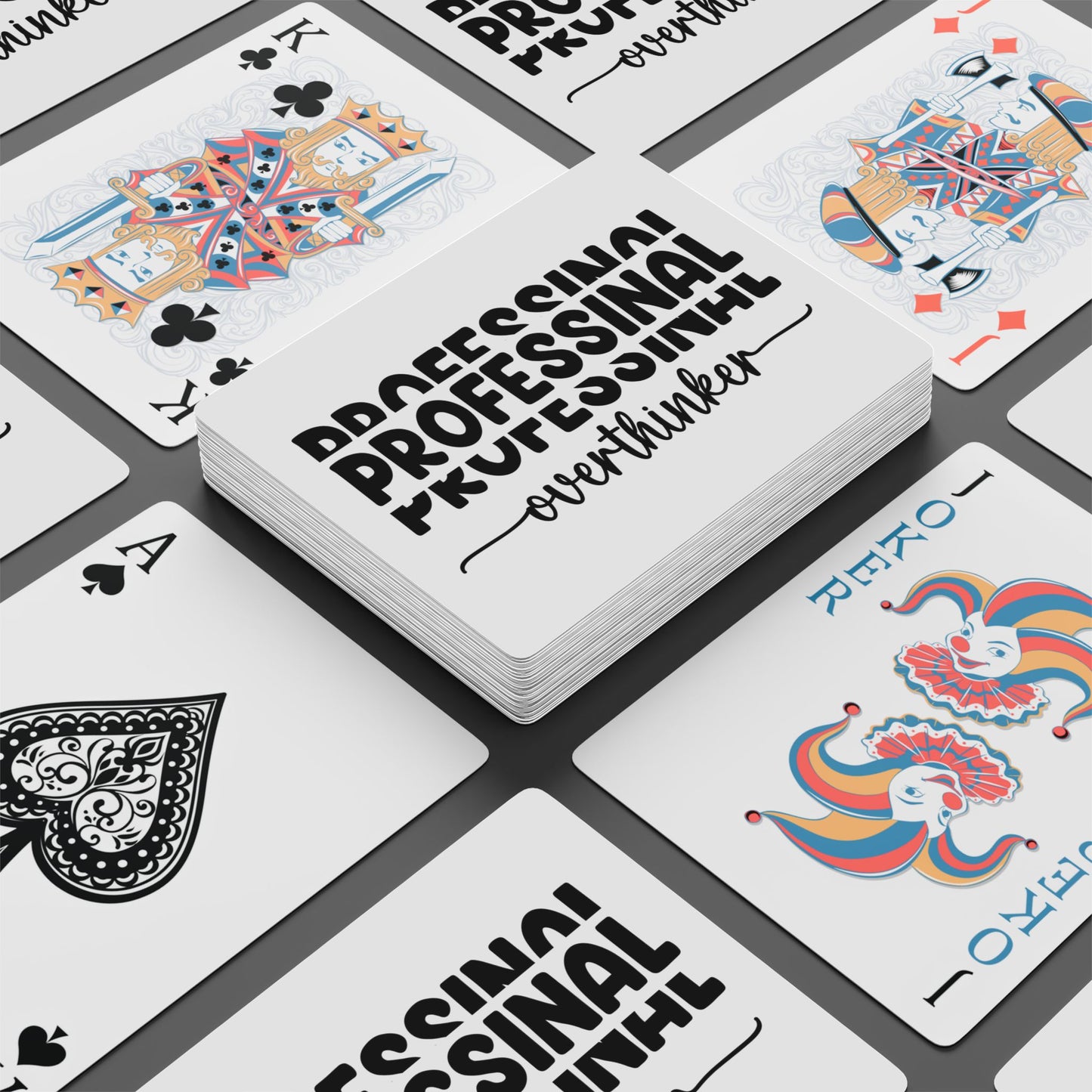 Overthinker....Poker Playing Cards - Kim’s Signature Beauty & Accessories    