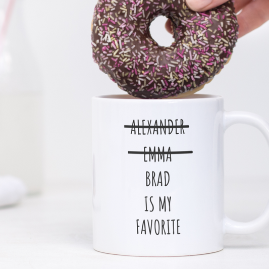 (PESONALIZE NAME) IS MY FAVORITE MUG - Kim’s Signature Beauty & Accessories    