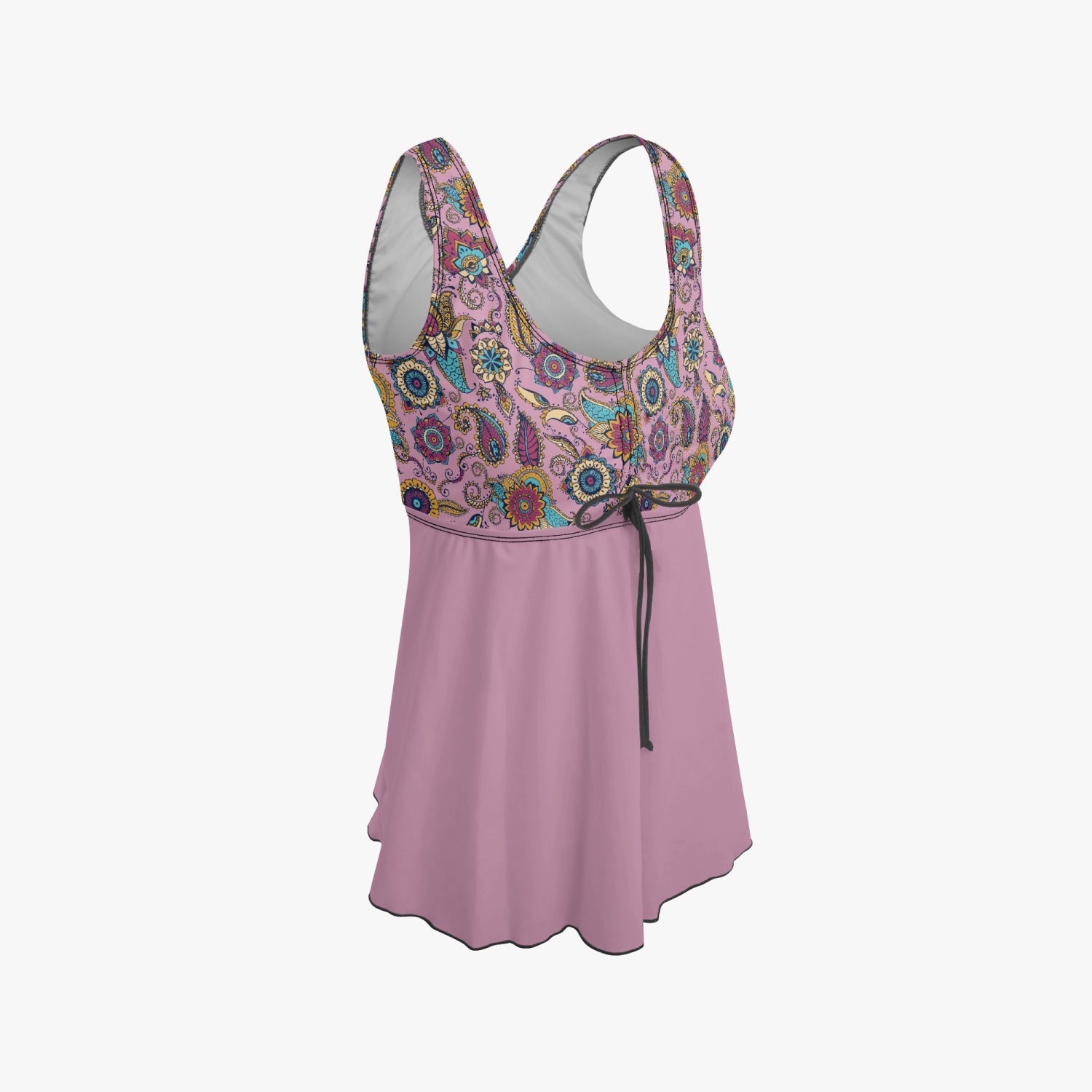 Paisley Pink | Women's Two-Piece Swimsuit - Kim’s Signature Beauty & Accessories    
