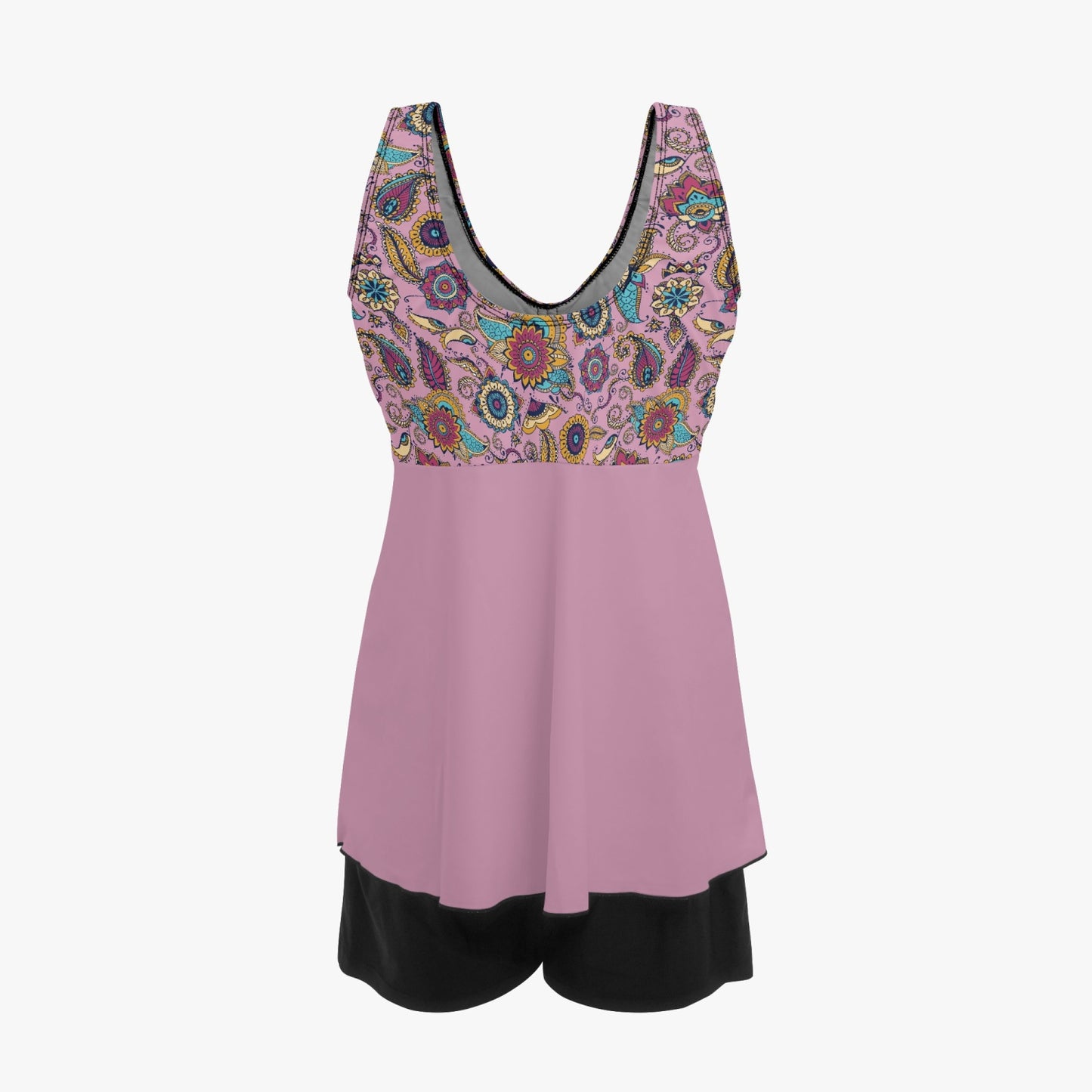 Paisley Pink | Women's Two-Piece Swimsuit - Kim’s Signature Beauty & Accessories    