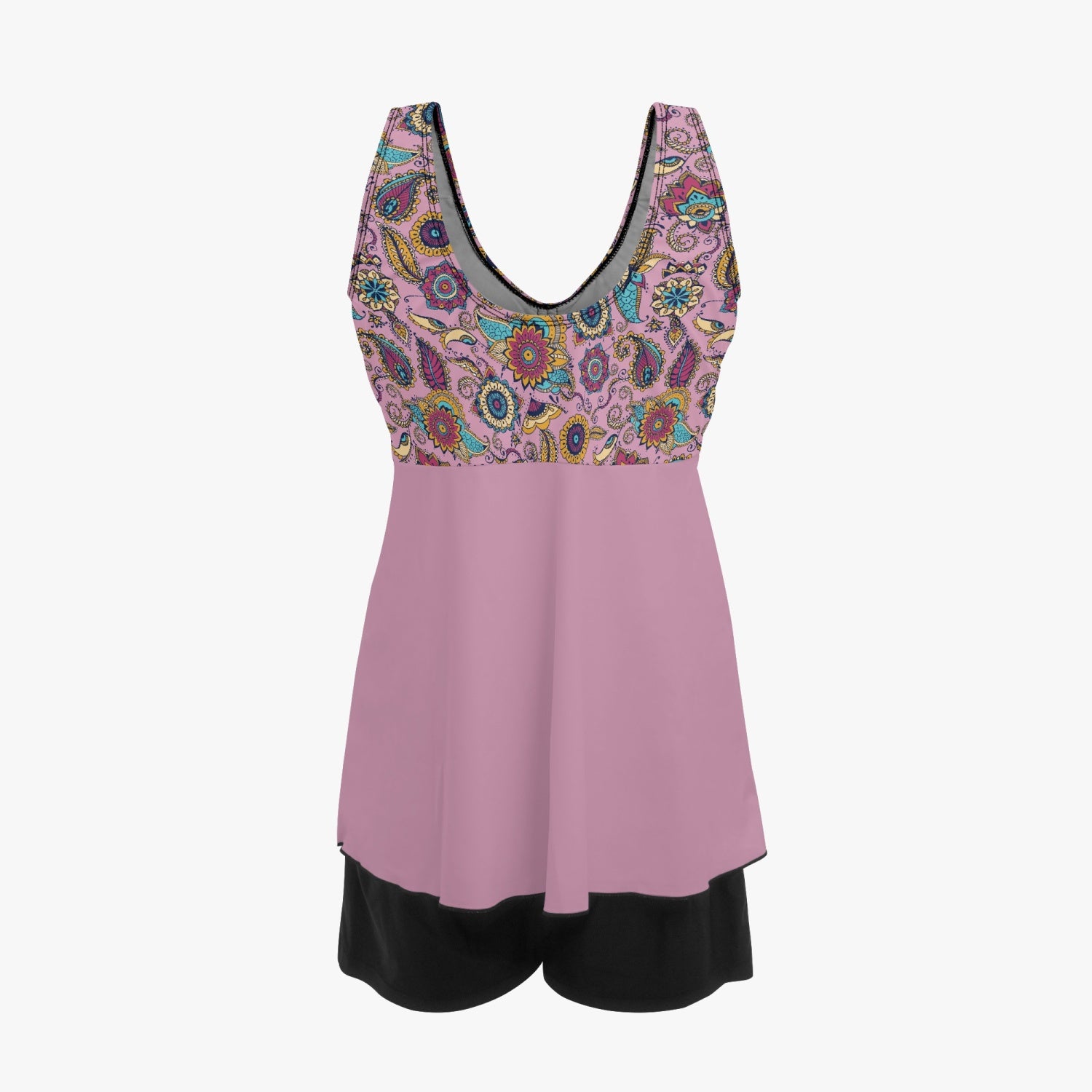Paisley Pink | Women's Two-Piece Swimsuit - Kim’s Signature Beauty & Accessories    