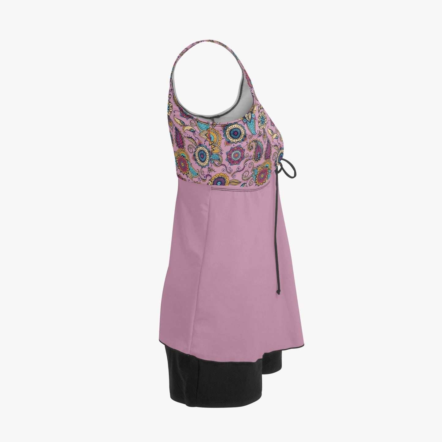 Paisley Pink | Women's Two-Piece Swimsuit - Kim’s Signature Beauty & Accessories    