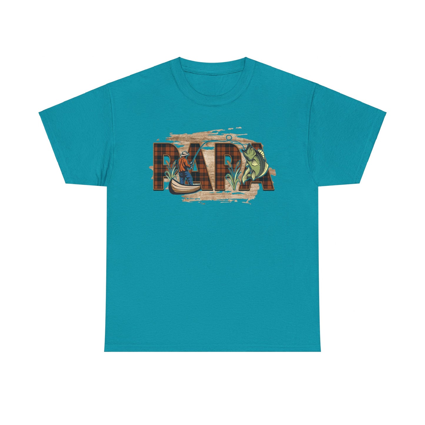 Papa Fishing Cotton Tee - Kim’s Signature Beauty & Accessories    