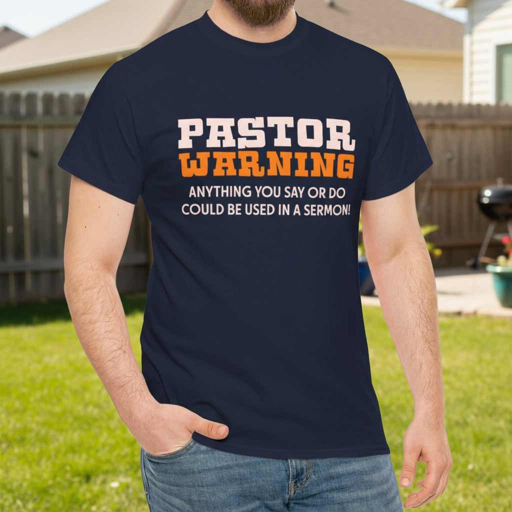 Pastor Warning Tee - Kim’s Signature Beauty & Accessories    
