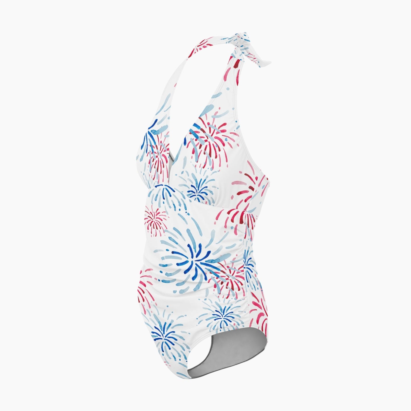Patriotic Sparks |  Women's One-Piece Swimsuit - Kim’s Signature Beauty & Accessories    