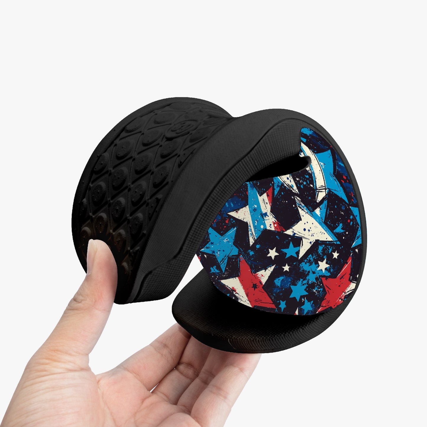 Patriotic Star Slides – Red, White & Blue Comfort Sandals - Kim’s Signature Beauty & Accessories    