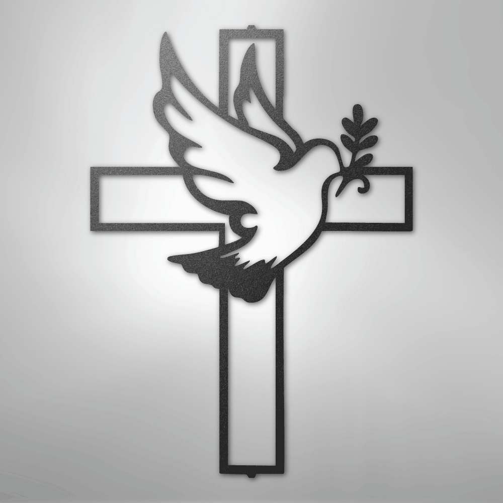 Peaceful Dove - Steel Sign - Kim’s Signature Beauty & Accessories
