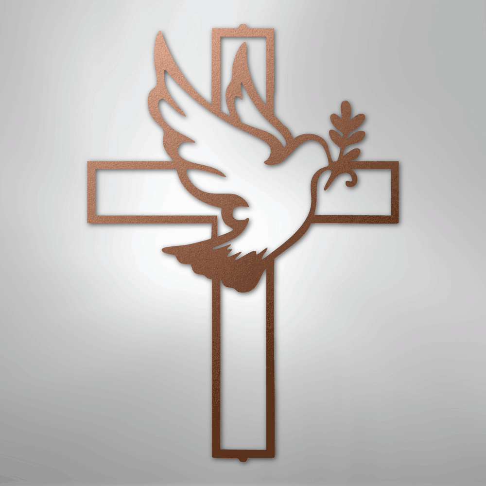 Peaceful Dove - Steel Sign - Kim’s Signature Beauty & Accessories